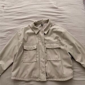H&M Cream Utility Jacket for Women